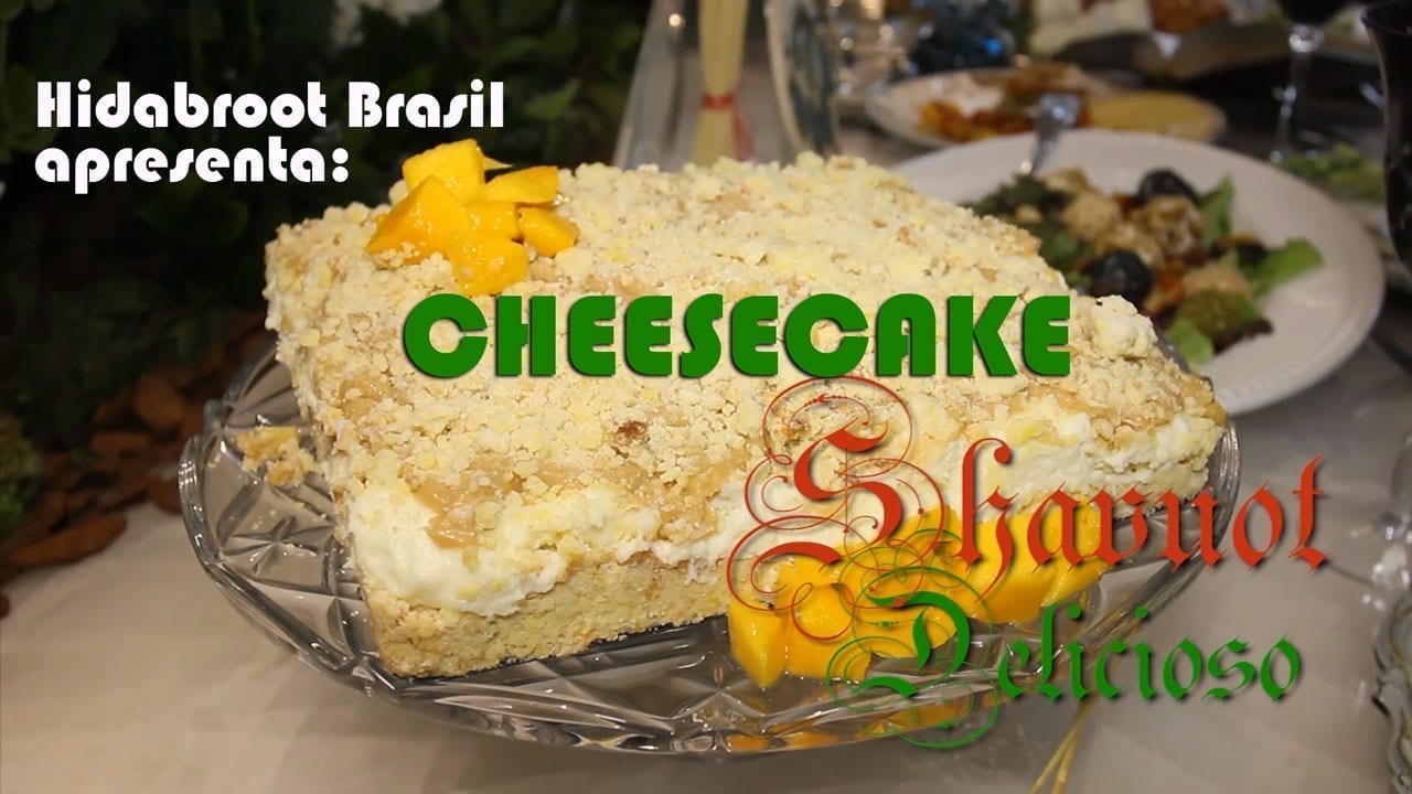 Shavuot delicioso: Cheesecake - Bolo de queijo