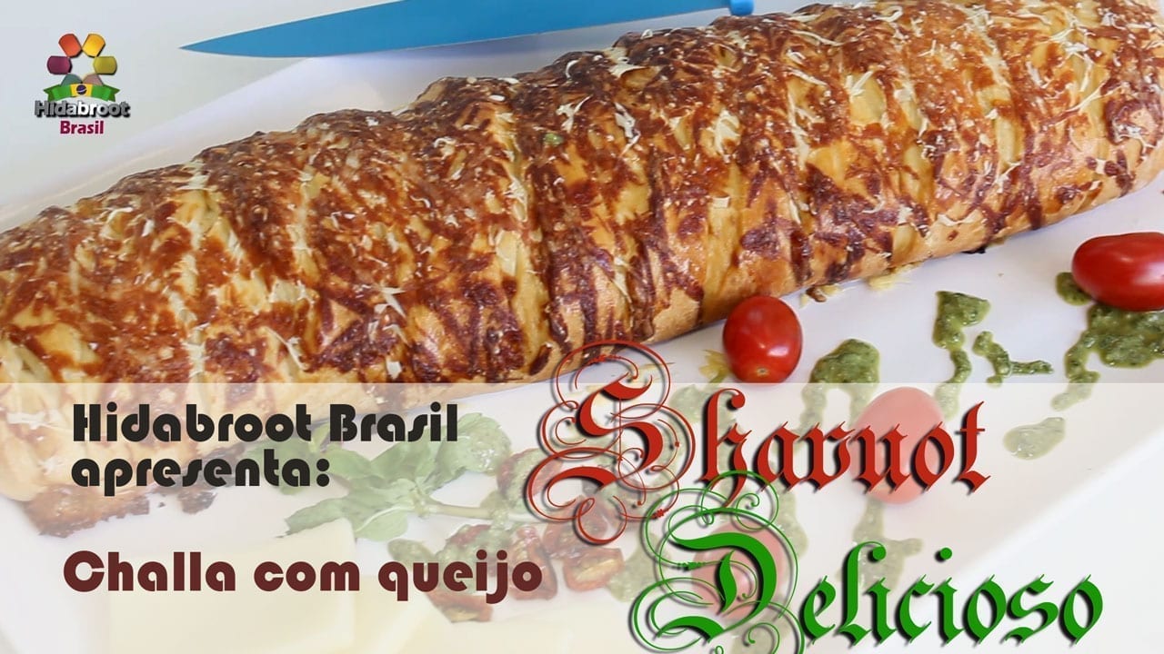 Shavuot delicioso: Challa com queijo